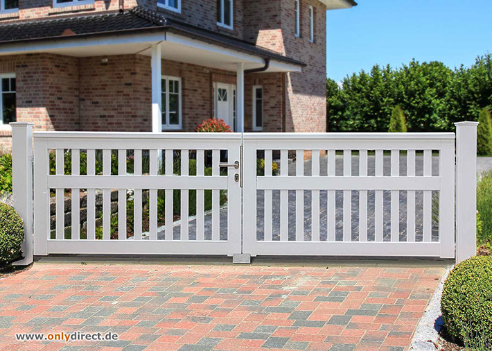 Premium Gartentore + Holztore aus FSC Mahagoni Holz oder nord. Lärche