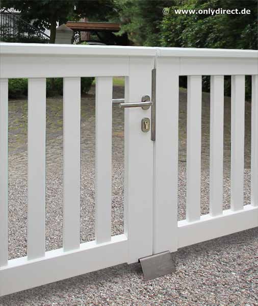 Gartentor ROOF - PREMIUM Holztore aus nordischer Lärche (FSC) oder astfreiem Mahagoni Hartholz (FSC).