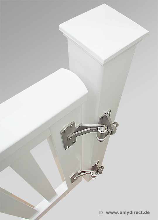 Gartentor ROOF - PREMIUM Holztore aus nordischer Lärche (FSC) oder astfreiem Mahagoni Hartholz (FSC).